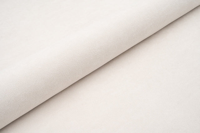 Creme tjock matt velour möbeltyg med fleecebaksida (bild 1 av 3)