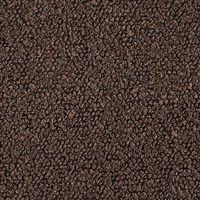 Mörk chokladbrun Baloo bouclé möbeltyg – teddy-struktur & extrem slitstyrka (bild 2 av 13)