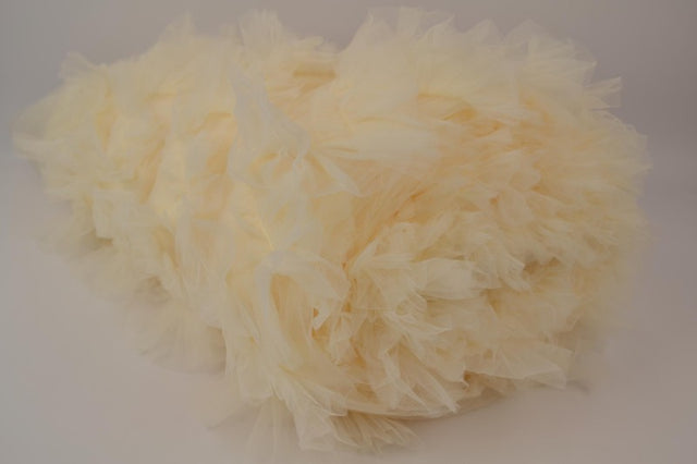Champagne broderad mesh med girlanger (bild 2 av 2)