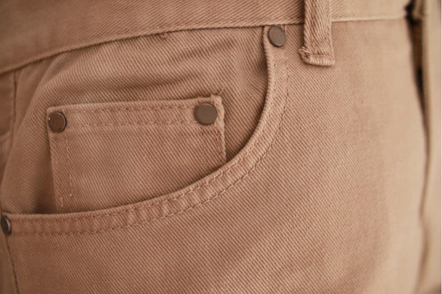 SVART BOMULLSTWILL MED STRETCH – DIAGONAL TWILL & FORMFAST KOMFORT