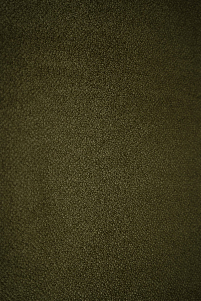 MÖRK MILITÄRGRÖN DRAGON BOUCLÉ MÖBELTYG – LOOPAD STRUKTUR & OEKO-TEX