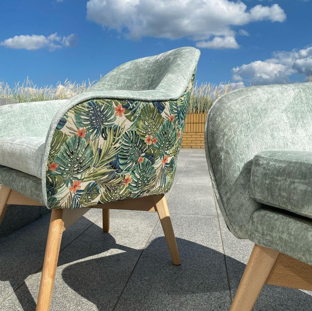 Ljus silvergrå Miu chenille möbeltyg – slitstark & petproof (bild 7 av 7)