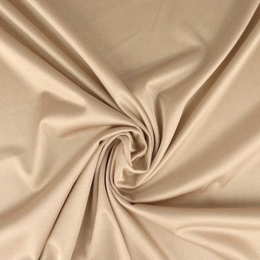 Ljus taupe charmeuse foder med stretch (bild 1 av 2)