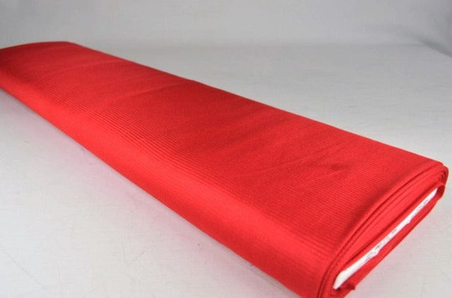 Röd charmeuse foder med stretch (bild 2 av 2)