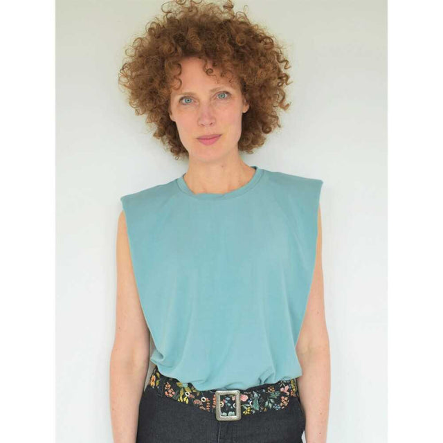 Vit tencel modal jersey (bild 4 av 4)