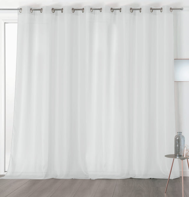 Chic chiffon tyg till gardiner - vit (bild 5 av 5)