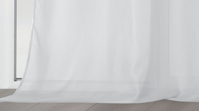 Chic chiffon tyg till gardiner - vit (bild 4 av 5)