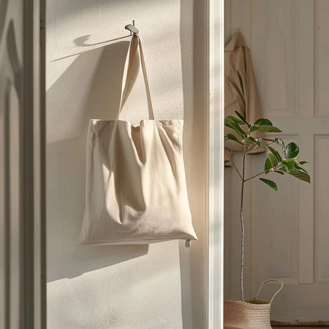 MOSSIG GRÖN BOMULLSCANVAS – TÄTT VÄVD 350 g/m², OEKO-TEX