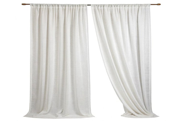 VIT BRANDHÄMMANDE BOMULL PREMIUM – 300 CM, KRAFTIG & MATT