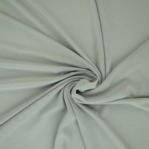 Grå lycra mesh – elastisk netstof, semi transparent, metervare til erhverv (billede 1 af 4)