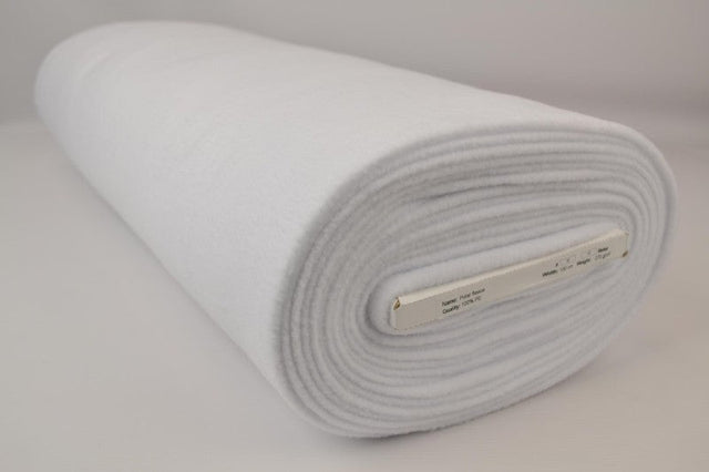 Vit polar fleece – anti-pilling, varm & lätt (bild 2 av 7)