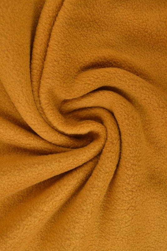 Mörk curry polar fleece – anti-pilling, varm & lätt (bild 1 av 7)