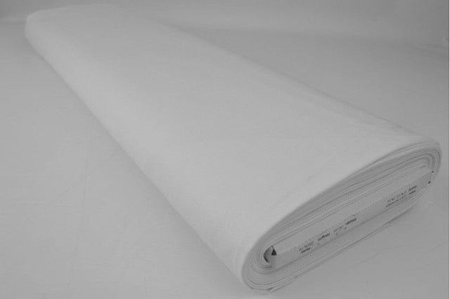 Vit bomullstwill med stretch – diagonal twill & formfast komfort (bild 2 av 7)