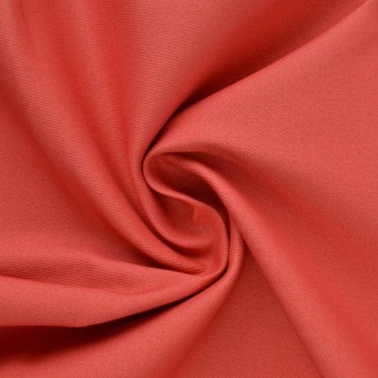 Korall bomullstwill med stretch – diagonal twill & formfast komfort (bild 1 av 6)