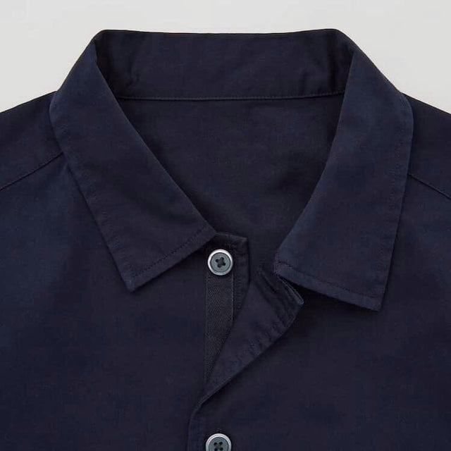 Syren bomullstwill med stretch – diagonal twill & formfast komfort (bild 3 av 7)