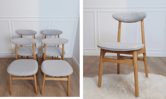Basaltgrå Greta miljövänlig möbeltyg – 100% återvunnen PET (bild 3 av 4)
