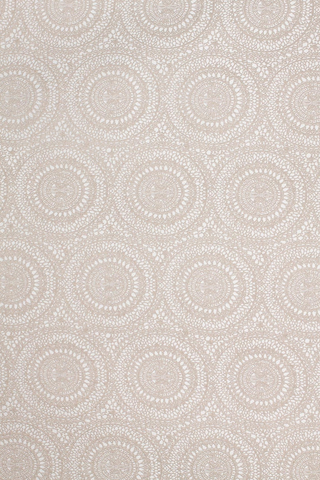 Varm gråbeige blondjacquard lilly jacquard möbeltyg – blondmönster (bild 2 av 3)