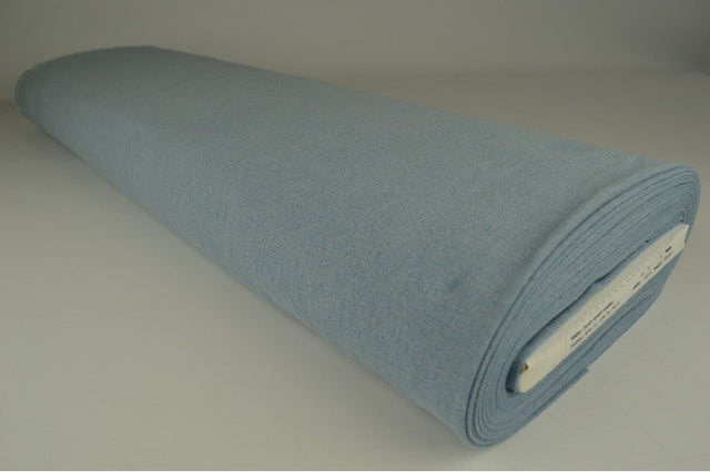 Ljusblå tvättad denim med stretch (bild 2 av 3)