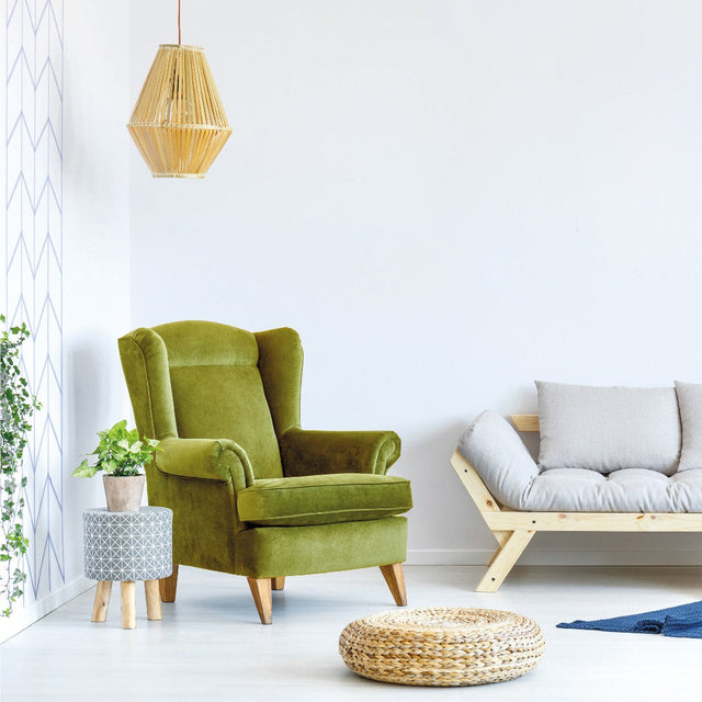 DAMMIG KHAKIBRUN CASABLANCA MÖBELVELOUR – MIKROSUEDE & SLITSTARK