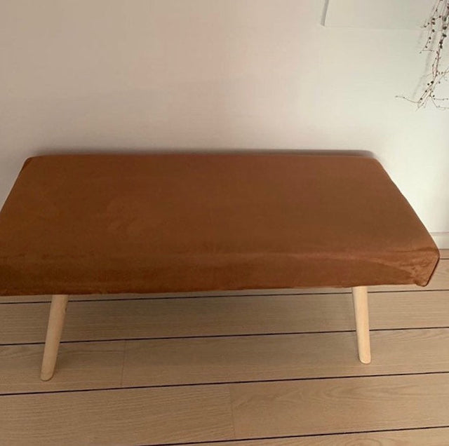 Mörkblå mockaimitation – konstmocka med matt yta (bild 5 av 7)
