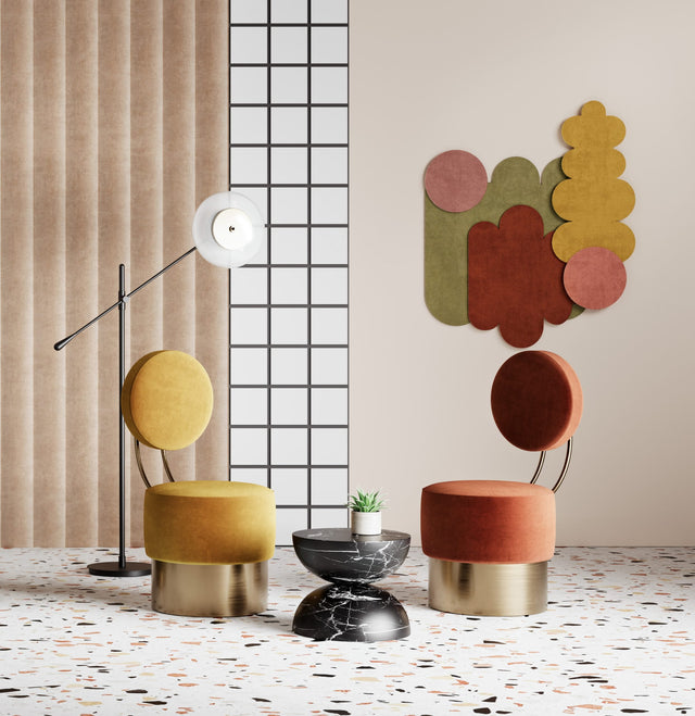 Mörk skiffergråblå smart velvet möbelvelour – slitstark & petproof (bild 3 av 4)