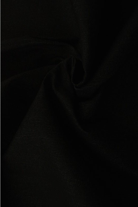 Svart tvättad denim med stretch (bild 1 av 3)