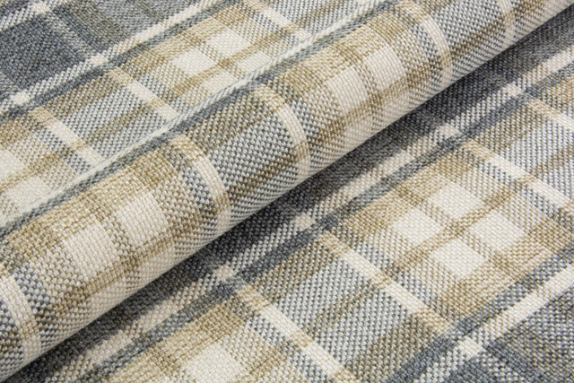 PLOMMONLILA SKOTSKRUTIGT TARTAN MÖBELTYG – SKOTSKRUTIGT & OEKO-TEX