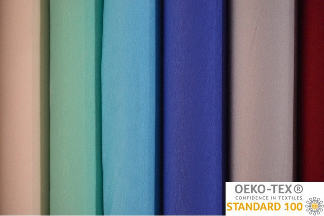 Blå viskosjersey – mjuk, andningsbar & elastisk (bild 3 av 4)