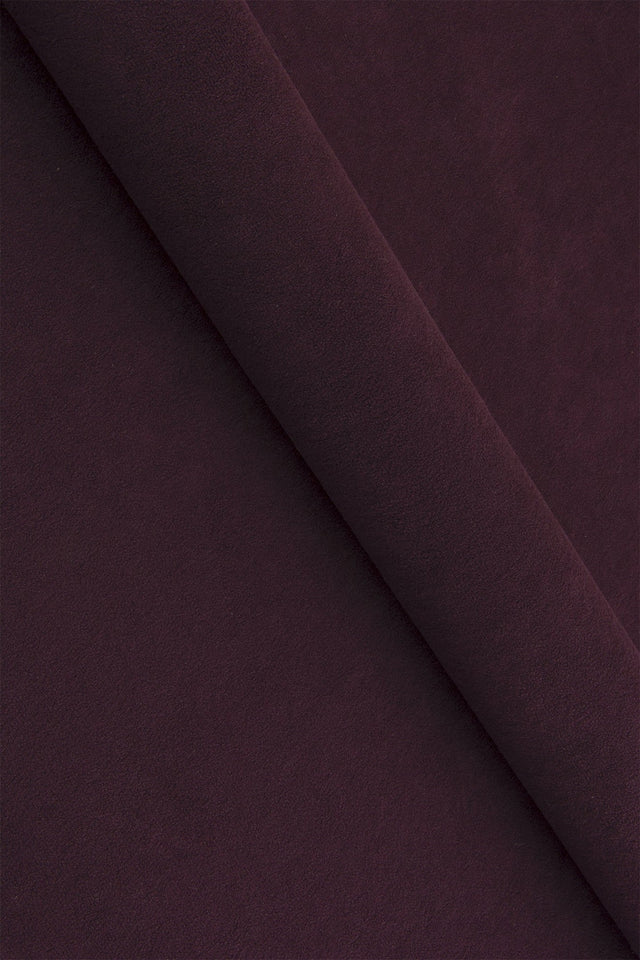 Mörk bordeauxröd Uttario velvet möbelvelour – slitstark & petproof (bild 1 av 4)