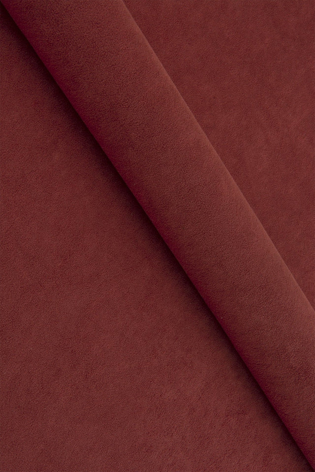 Bränd tegelröd Uttario velvet möbelvelour – slitstark & petproof (bild 1 av 4)