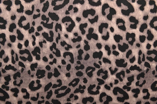 Beige & cognac viscosetyg med leopardtryck (bild 3 av 9)