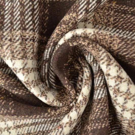 Brun rutig tweed (bild 1 av 3)