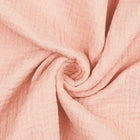 LJUS ROSA DOUBLE GAUZE EKOLOGISK MUSLIN