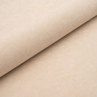 BEIGE TJOCK MATT VELOUR MÖBELTYG MED FLEECEBAKSIDA