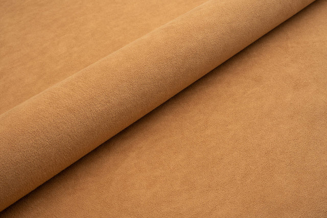 Koppar tjock matt velour möbeltyg med fleecebaksida (bild 1 av 3)