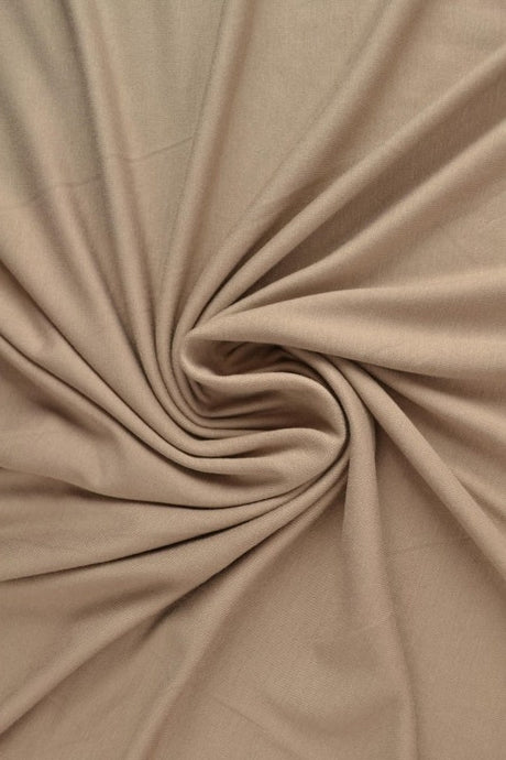 Taupe viskosjersey – mjuk, andningsbar & elastisk (bild 1 av 4)