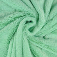 Mintgrön mjuk plysch – 10 mm lugg & tvärsgående stretch (bild 1 av 5)