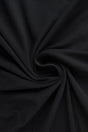 Svart bomullsjersey – naturlig, andningsbar & stretchig (bild 1 av 8)