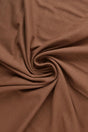Brun bomullsjersey – naturlig, andningsbar & stretchig (bild 1 av 8)
