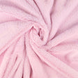 Ljusrosa mjuk plysch – 10 mm lugg & tvärsgående stretch (bild 1 av 5)