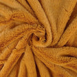 Currygul mjuk plysch – 10 mm lugg & tvärsgående stretch (bild 1 av 5)