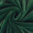 Mörkgrön mjuk plysch – 10 mm lugg & tvärsgående stretch (bild 1 av 5)