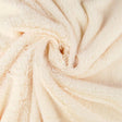 Champagne mjuk plysch – 10 mm lugg & tvärsgående stretch (bild 1 av 5)
