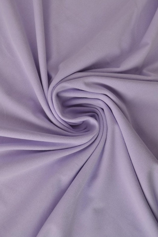 Lavendel bomullsjersey – naturlig, andningsbar & stretchbar (bild 1 av 7)