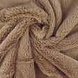 Taupe mjuk plysch – 10 mm lugg & tvärsgående stretch (bild 1 av 5)