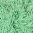 Mintgrön långhårig plysch – 30 mm lugg & tvärsgående stretch (bild 1 av 5)