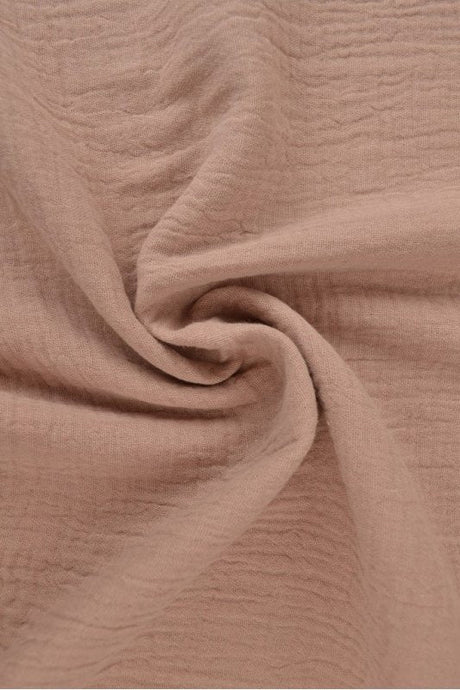 Vintage rosa double gauze musslin – mjuk & andningsbar (bild 1 av 5)