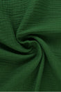 Mörkgrön double gauze musslin – mjuk & andningsbar (bild 1 av 5)