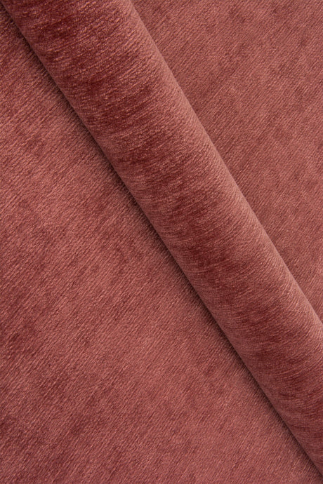 Mörk gammalrosa Aurora chenille möbeltyg – vätskeavvisande & slitstark (bild 1 av 4)