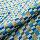 KONFETTI-RUTOR PÅ VIT BARCELONA JACQUARD DEKORATIONSTYG